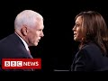 VP debate 2020: Harris and Pence clash at Utah debate - BBC News