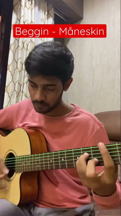 Beggin - Måneskin || Guitar Cover || Amit Sharma #guitarlesson