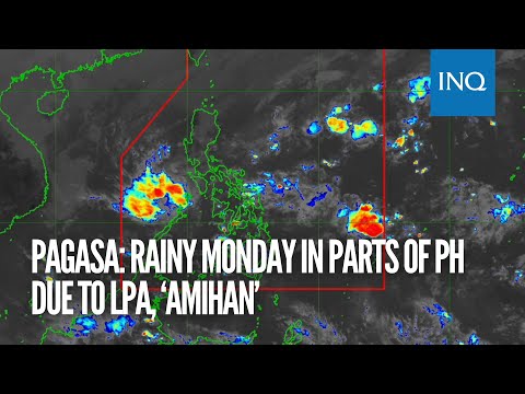 Pagasa: Rainy Monday in parts of PH due to LPA, ‘amihan’