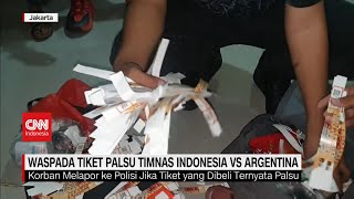 Waspada Tiket Palsu Timnas Indonesia vs Argentina