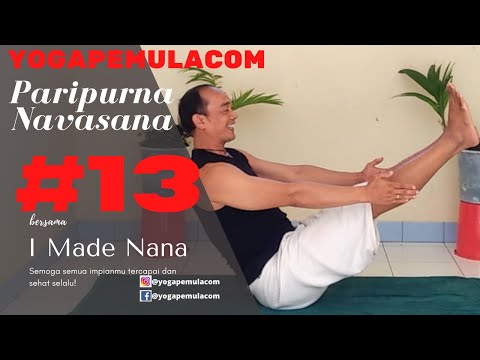 Yoga Pemula #13 | Paripurna Navasana | Yoga Untuk Pemula | Yoga mengecilkan perut | I Made Nana