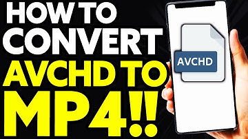 How To Convert AVCHD to MP4 on Mac (EASY)
