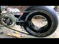 Hubless Wheel Prototype Scooter by Hand-Made Tuning Performance Motor Club