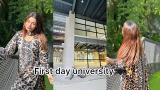 First day university || Tahmina chowdhury prity