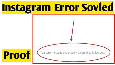 instagram error you can