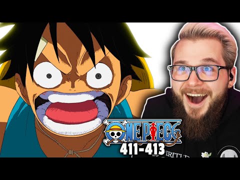 LUFFYS HAKI! “The Conquerors Spirit” | One Piece Ep 411-413 Reaction