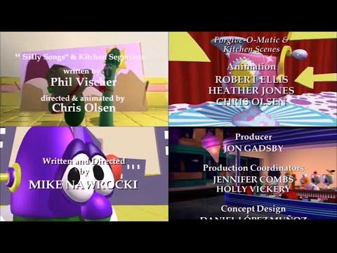 All 1990s VeggieTales End Credits HD