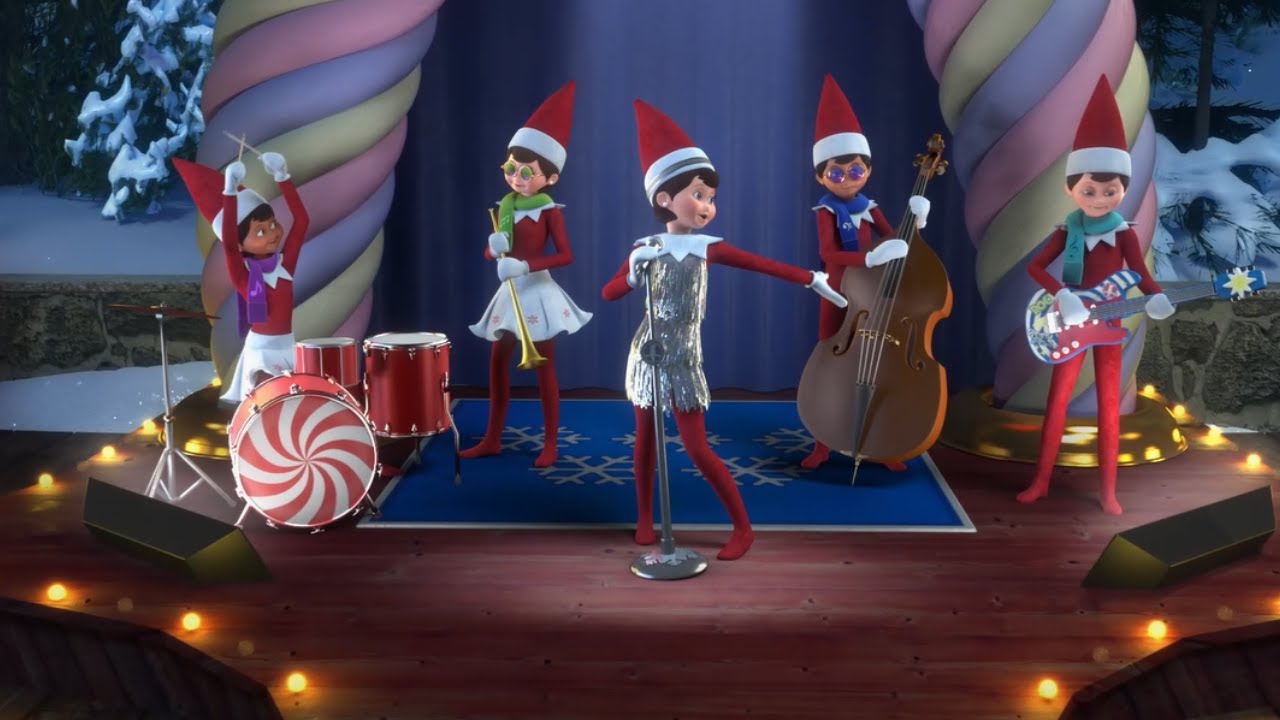 Snowflake Shuffle Music Video  The Elf on the Shelf