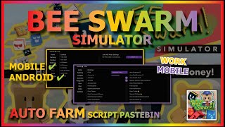 BEE SWARM SIMULATOR Script Mobile AUTO FARM | TP | AUTO BOSS | AUTO HONEY & MORE (BEST) screenshot 5