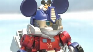 トランスフォーマー ディズニーレーベル ミッキーマウストレーラー Mickey Mouse Trailer Transformers Disney Label