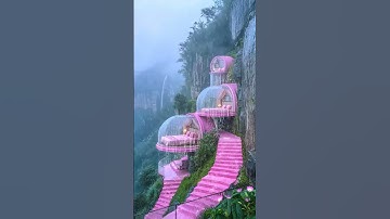 Thumbnail of Stunning Cliffside Glass Domes in the Rain A Dreamy Escape #CliffsideRetreat #DreamyGetaway #luxury