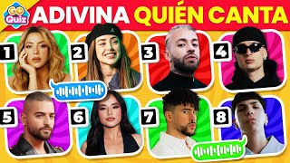 Adivina Quién Canta en 3 segundos 🎶🎵🔊🥰😍 Adivina la canción y el cantante - GO Quiz de Música