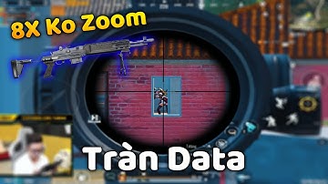 PUBG Mobile | Thử Thách Sấy MK14 với Scope 8X Không Zoom Tràn Data