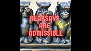 #Hearsay is Admissible. Affidavit Truth. Types of Objection.