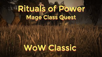 WoW Classic/Rituals of Power---Mage Class Quest in Scarlet Monastery Library