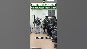 SSB INTERVIEW GTO TASK | Group Planning Exercise Practice at MKC | New SSB Interview Batch Starts