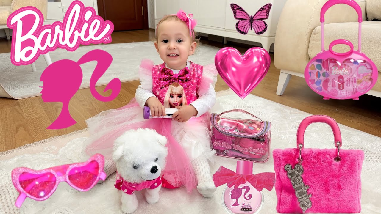 ASEL MİRA 24 SAAT BARBİE OLDU ELBİSE GİYİNDİ !! 