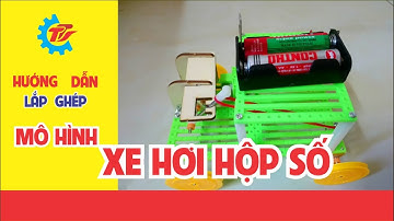 Hướng dẫn lắp ghép mô hình xe hơi hộp số || Robotics Nghệ An