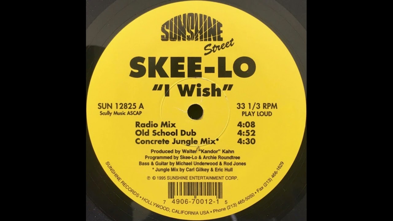 Skee-Lo - I Wish 432 Hz - YouTube