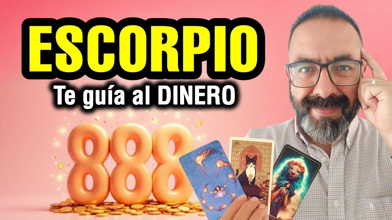 Escorpio ♏️ RIQUEZA canalizada 💰888🌈 ADIÓS a las cadenas 🔮 TAROT dinero ...