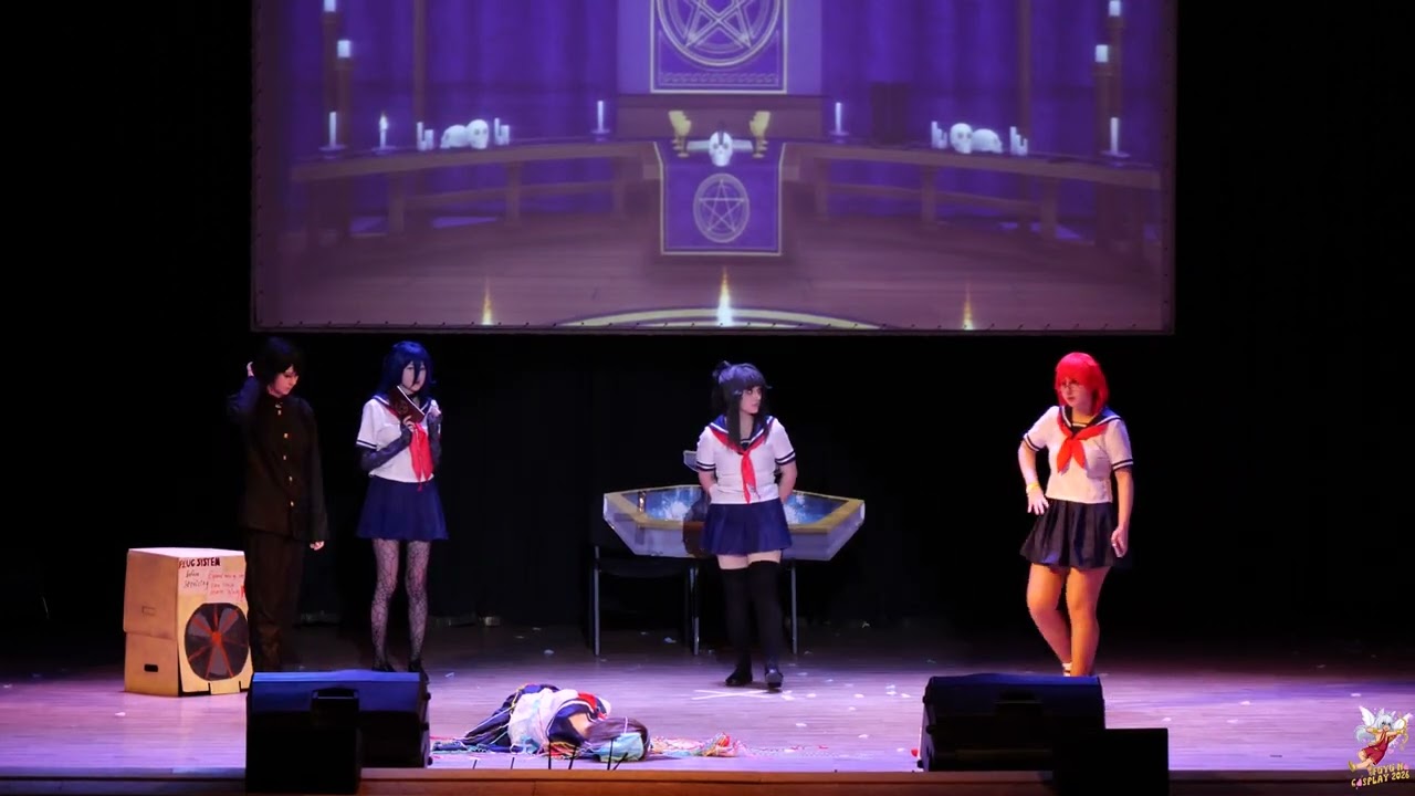 Неупокоенная душа яндере-дева — Это почти как геншин (Сценический косплей) - Fuyu no Сosplay 2026