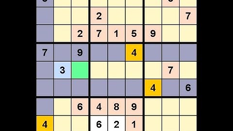 How to Solve Washington Times Sudoku Difficult June 1, 2022