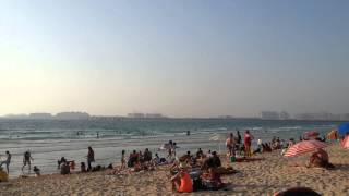 Dubai Marina beach view