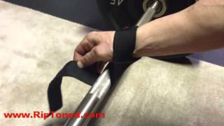 How to Use Weightlifting Wrist Straps for Wrist Support When Bodybuilding and Powerlifting