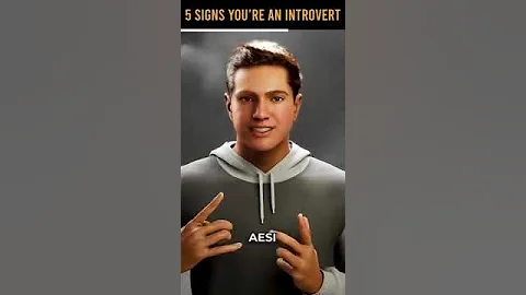 5 signs you're an Introvert #shorts