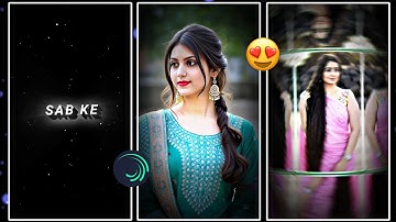 Sabke Hothon Pe Charcha Tera New Video Editing Alight Motion Video Editing | Xml Trend Video Editing