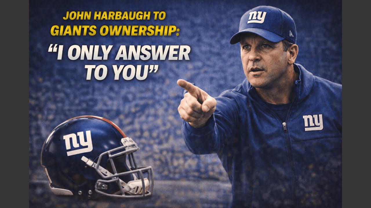 Harbaugh's GIANT Demand