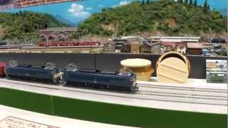 【JAM2012】TOMIX-TOMYTEC 碓氷峠EF63重連189系コーラ115系 展示ブース新製品
