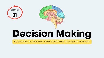 Decision Making: Scenario Planning and Adaptive Decision Making