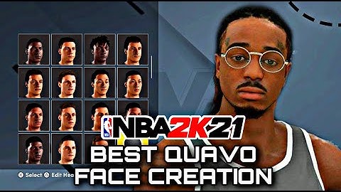 BEST QUAVO FACE CREATION TUTORIAL UPDATED NBA 2K21 NEXT GEN MOST REALISTIC