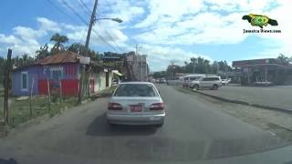 Job Lane Spanish Town To Reggae Falls ST Thomas Part 2 Jamaica Views