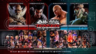 Tekken Tag Tournament 2 Heihachi  ArcadePPSSPP Mod