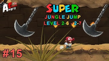 🏝️Super Jungle Jump - Gameplay #15 (level 2-6 - 2-7)