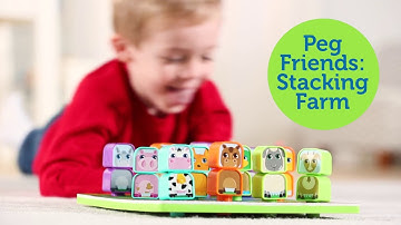Peg Friends™ Stacking Farm