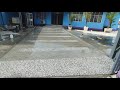 how to install pebble stone / pebblestone wash /diy pebblestone installation  / pebble rock flooring