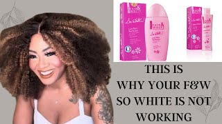 WHY YOUR FAIR &amp; WHITE SO WHITE IS NOT WORKING &amp; HOW TO ACTIVATE IT FOR 2-3 SHADES