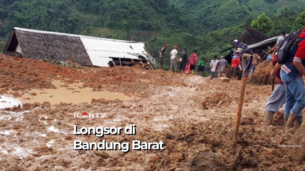 Longsor Di Bandung Barat - YouTube