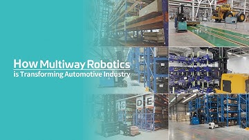 Multiway AGV forklifts for Automotive Industry