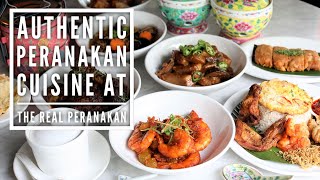 Authentic Peranakan Cuisine at The Real Peranakan