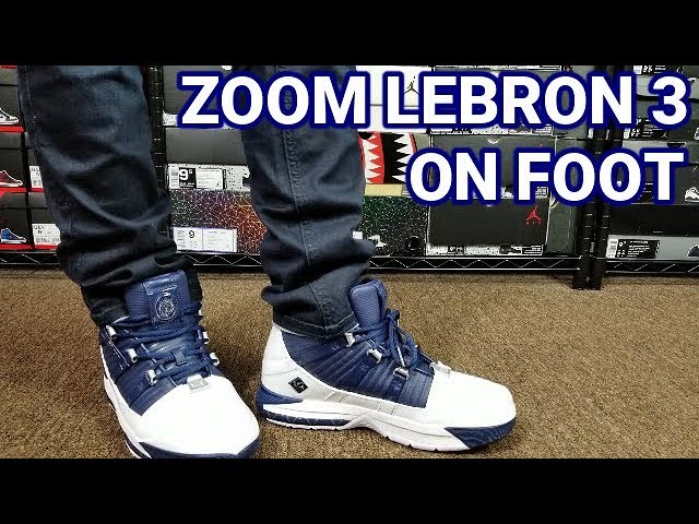 NIKE ZOOM LEBRON 3 QS HOUSTON OILERS SNEAKER REVIEW 