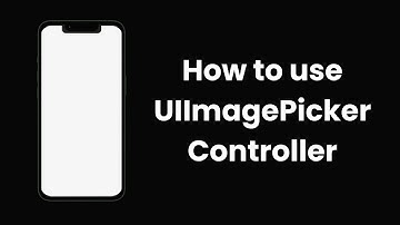 How to use UIImagePickerController | Swift | Xcode 16.0