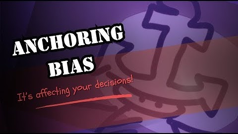 Anchoring Bias Explained in 60 Seconds