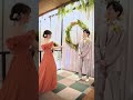 【結婚式人気演出はこれっ】ファーストミート✨お互いに褒め合う2人にほっこり🥹#結婚式 #ファーストミート #感動シーン #shorts