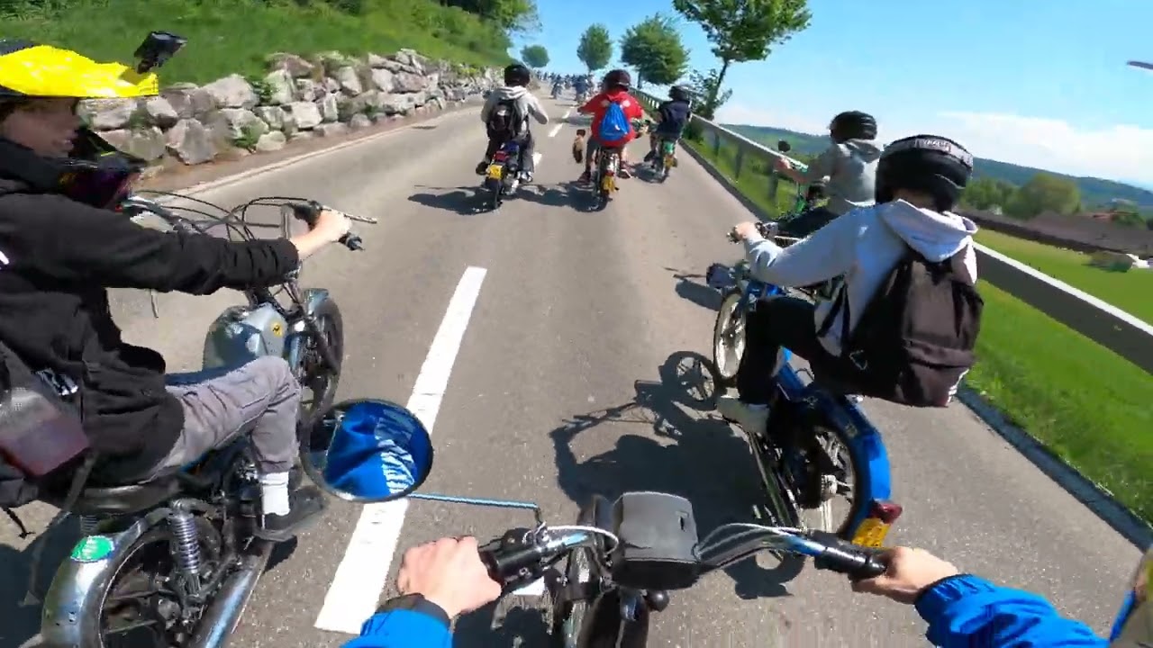 Töffli Treffe Oberbüren ausfahrt teil 2