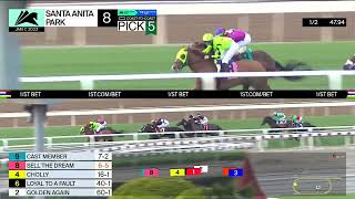 Vidéo de la course PMU LEIGH ANN HOWARD CALIFORNIA CUP OAKS