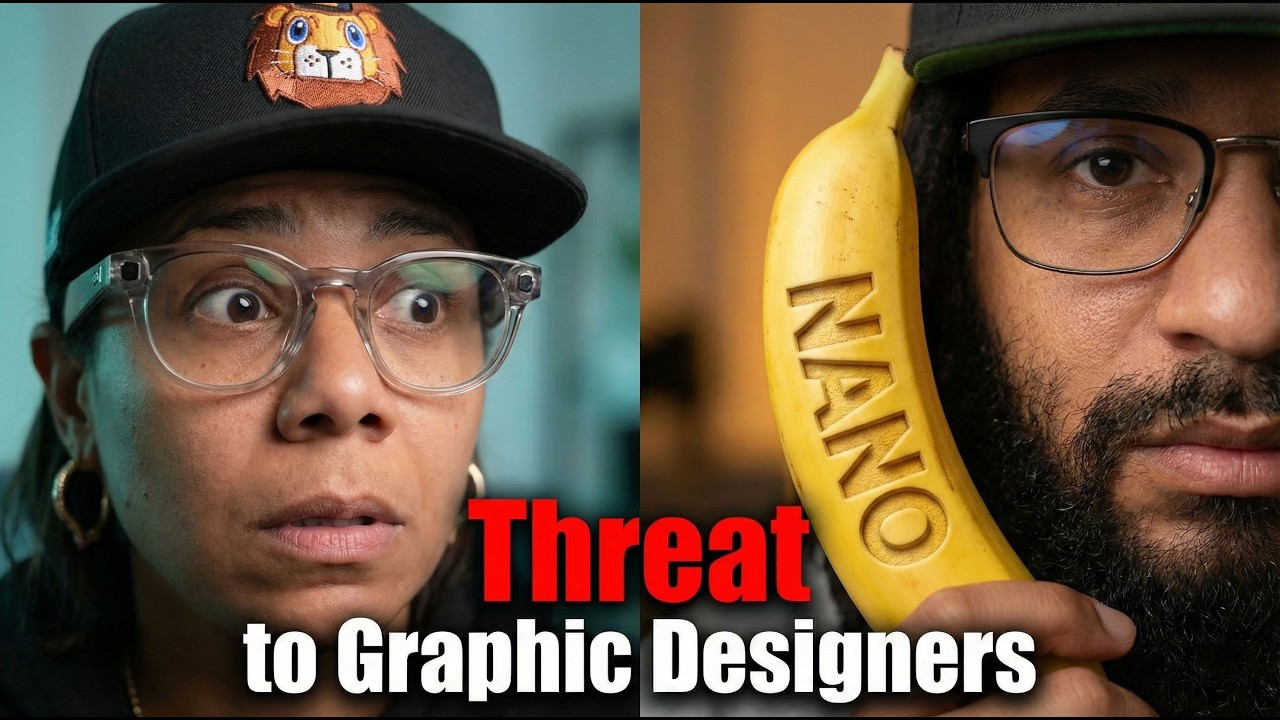Graphic Designer Reacts to Nano Banana Copying ALL His Designs In 2 min